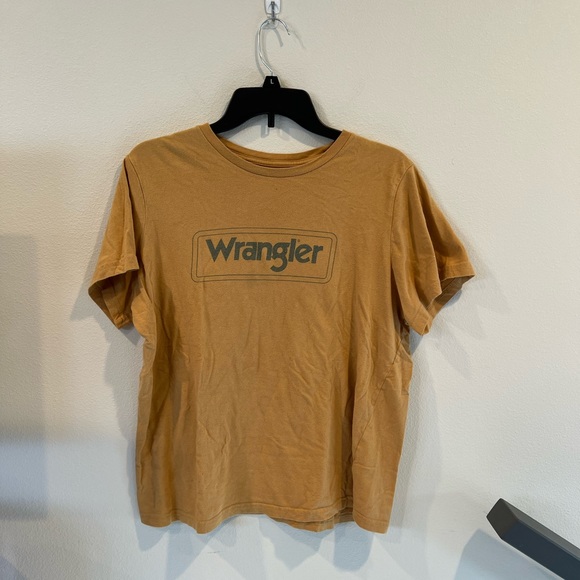 Wrangler Tops - Wrangler brown shirt